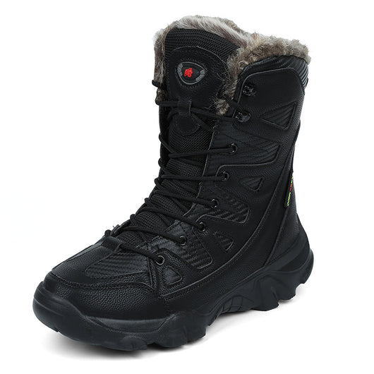 Botas de Invierno Forradas en Algodón con Forro Polar - Caña Alta Cálidas - Image 5