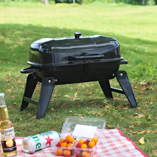 Parrilla Portátil Plegable para Hamburguesas y Asados - Image 2