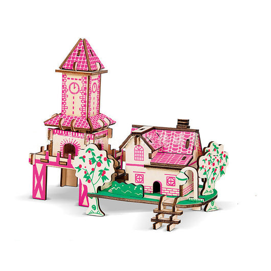 Puzzle 3D de Madera - Modelo DIY Educativo - Image 6