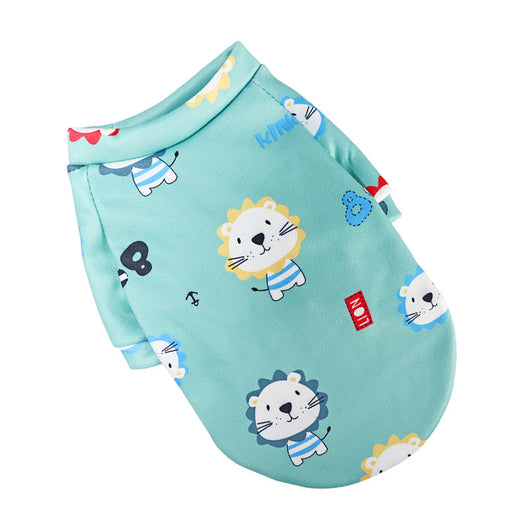 Suéter Floral de Felpa Delgada para Perros - Moda Canina Elegante - Image 6
