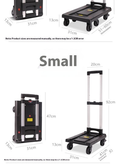 Carrito Portátil Plegable para Equipaje y Compras - Image 33