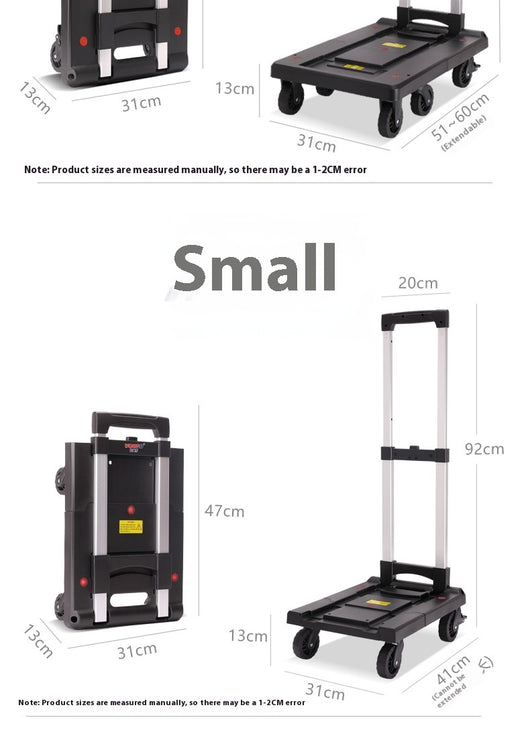 Carrito Portátil Plegable para Equipaje y Compras - Image 33