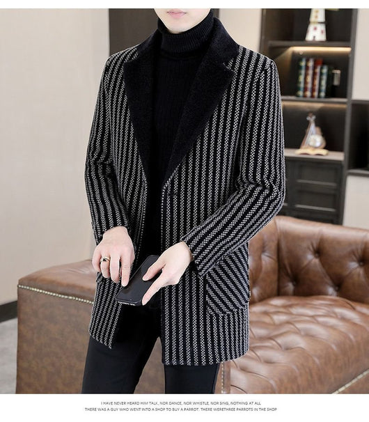 Abrigo Ejecutivo de Otoño e Invierno para Hombre - Image 9