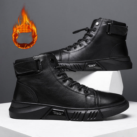 Botas Martin de Cuero Premium con Forro Suave para Hombre - Image 3