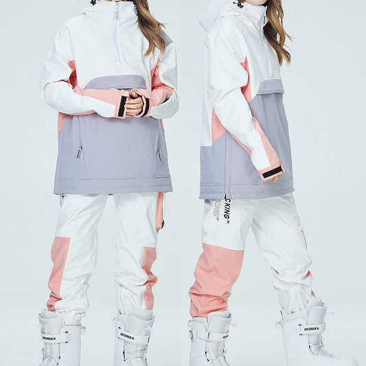 Traje de Esquí Veneer Impermeable y Cortavientos para Hombre y Mujer