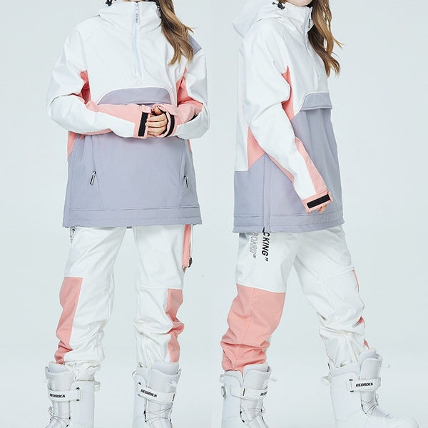 Traje de Esquí Veneer Impermeable y Cortavientos para Hombre y Mujer