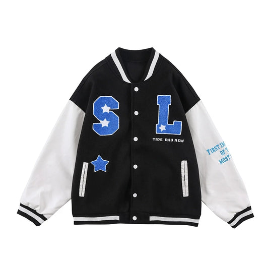 Chaqueta Beisbolera Suelta Estilo Urbano - Image 11