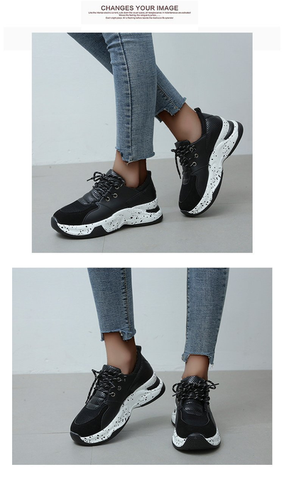 Zapatillas Deportivas Estampado Leopardo Mujer - Comodidad y Estilo - Image 20