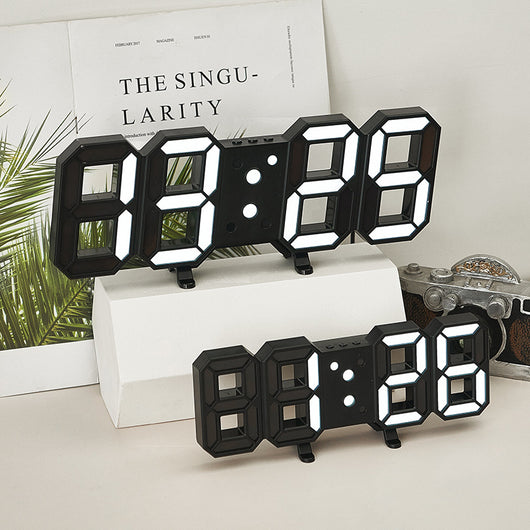 Reloj de Pared LED 3D con Control Remoto - Diseño Moderno Colgante y de Pie - Image 12
