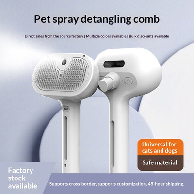 Peine Spray Desembredador para Gatos - Cepillo Profesional Antimaña - Image 2