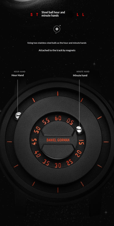 Reloj Deportivo Magnético para Hombre con Banda de Acero y Tecnología de Levitación - Image 28