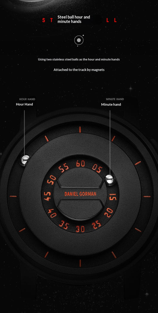 Reloj Deportivo Magnético para Hombre con Banda de Acero y Tecnología de Levitación - Image 28