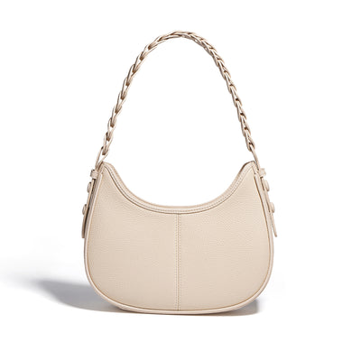 Bolso de Cuero Genuino Grano Litchi con Asa Simple - Image 8