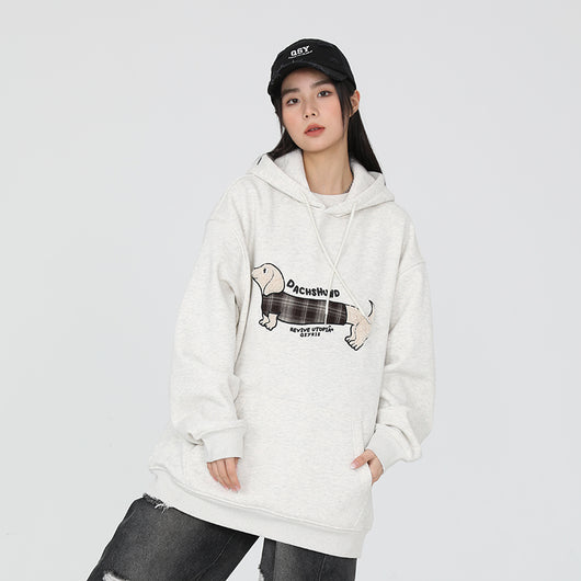 Sudadera con Capucha Estampado Perro Salchicha Original - Image 3