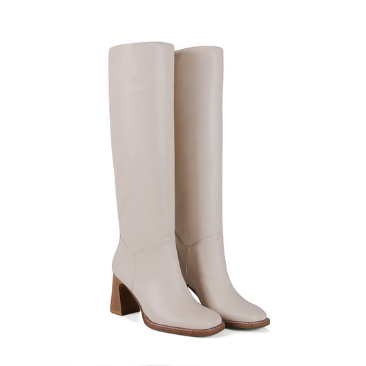 Tacones de Bloque con Punta Cuadrada - Image 12
