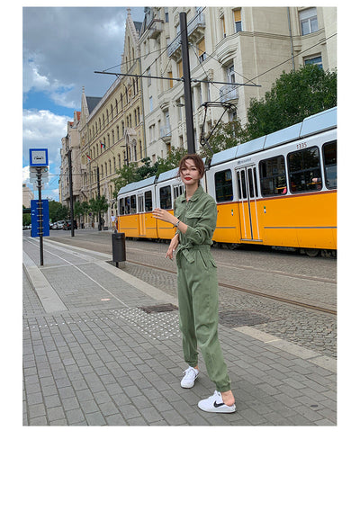 Jumpsuit Casual Ajustado a la Cintura - Estilo Moderno - Image 8