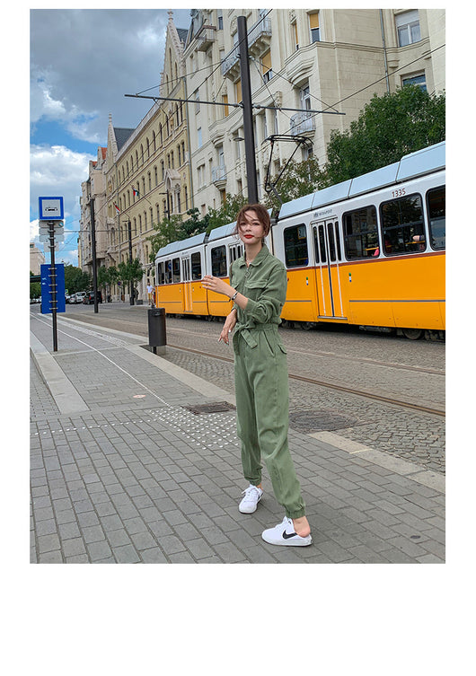 Jumpsuit Casual Ajustado a la Cintura - Estilo Moderno - Image 8