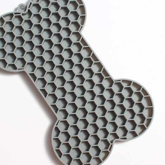 Tapete Masticable de Silicona con Hueso para Perros - Comedero Lento - Image 3