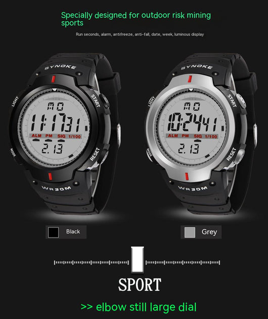 Reloj Deportivo Inteligente Pantalla Grande Resistente al Agua para Montaña y Aventura - Image 13