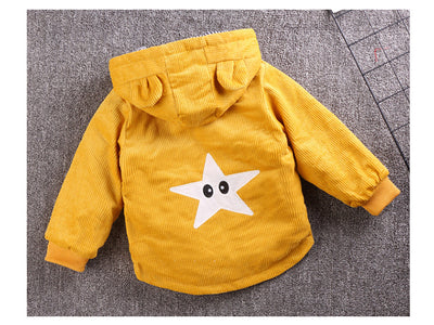 Chaqueta Acolchada de Forro Polar para Niña - Algodón Premium - Image 5