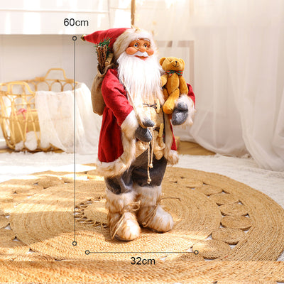 Muñecos de Peluche Navideños en Tela - Image 11