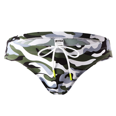 Traje de Baño Estampado de Nylon para Hombre - Image 10