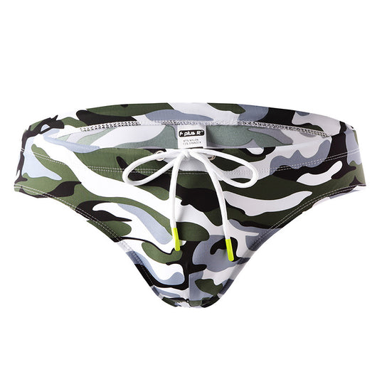 Traje de Baño Estampado de Nylon para Hombre - Image 10