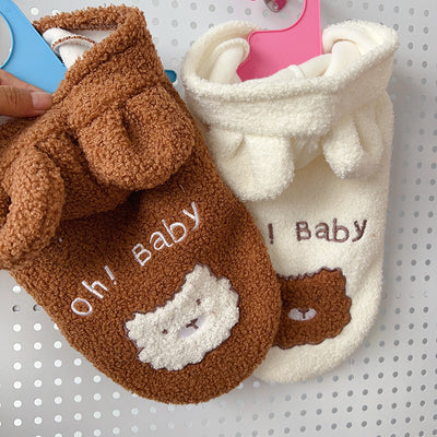 Disfraz de Osito con Orejas para Perros y Gatos Pequeños - Image 9