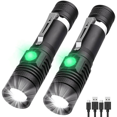 Linterna LED T6 Telescópica Recargable USB - Iluminación Potente para Exteriores - Image 4