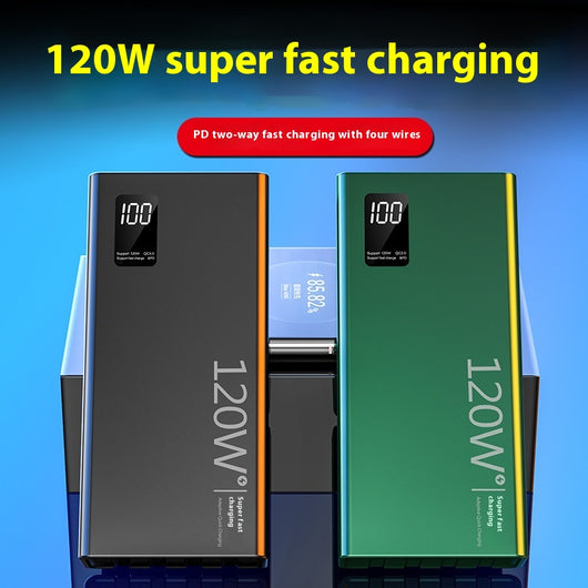 Batería Portátil de Carga Rápida Bidireccional con Pantalla Digital Inteligente