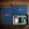 Set de Tazas Térmicas Estilo Coastal - Regalo Creativo