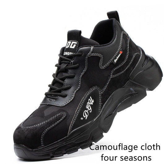 Zapatos de Seguridad para Hombre con Puntera de Acero Anti-aplastamiento y Anti-perforación - Image 20