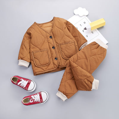 Conjunto de Dos Piezas Acolchado Infantil Versión Coreana Plus - Image 18