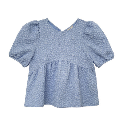 Blusa Elegante de Manga Globo Rejuvenecedora para Mujer - Image 6