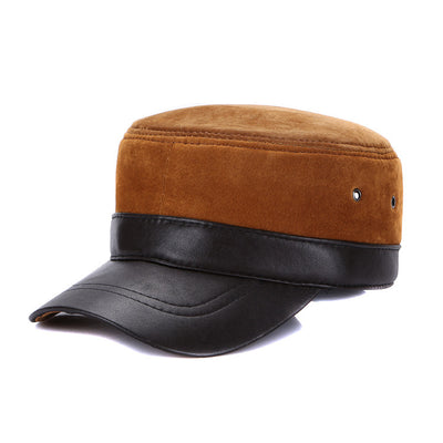 Sombrero de Lana de Oveja Genuina con Copa Plana - Image 10