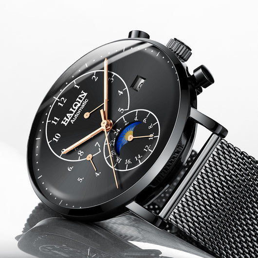 Reloj Mecánico Automático Resistente al Agua con Esfera Grande para Hombre - Image 10
