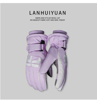 Guantes Térmicos Impermeables Antideslizantes para Esquí Mujer con Pantalla Táctil - Image 18