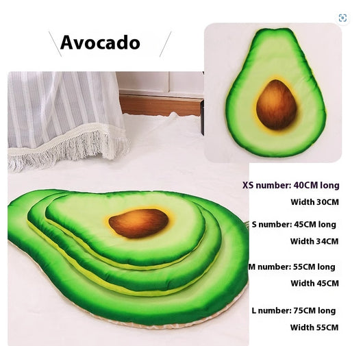 Cama Térmica 3D para Mascotas - Diseño Pizza, Aguacate y Tostada - Image 30