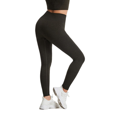 Pantalones Yoga Ajustados sin Costuras con Tecnología Absorbente de Humedad - Image 12