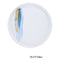 Blanco Azul Color 10inch Shallow Dish