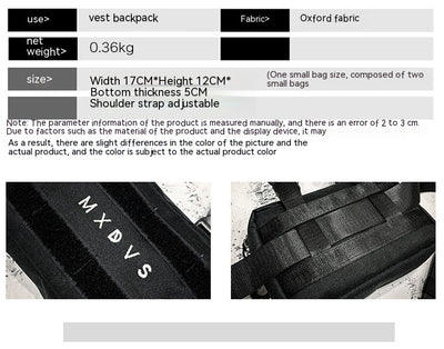 Chaleco Táctico Multifunción Unisex con Bolsa Bandolera - Image 13