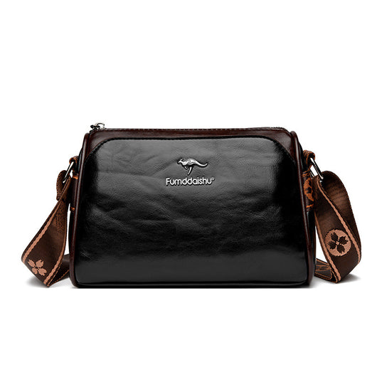 Bolso de Cuero Encerado Reversible Retro para Mujer - Diseño Trendy Doble Cara - Image 9