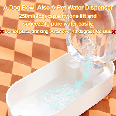 Dispensador de Agua y Comedero 2 en 1 Portátil para Mascotas - Image 6