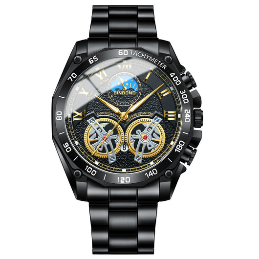 Reloj Mecánico Automático Doble para Hombre con Múltiples Funciones - Image 4