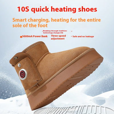 Botas Térmicas Eléctricas con Forro de Lana - Impermeables para Hombre y Mujer - Image 2