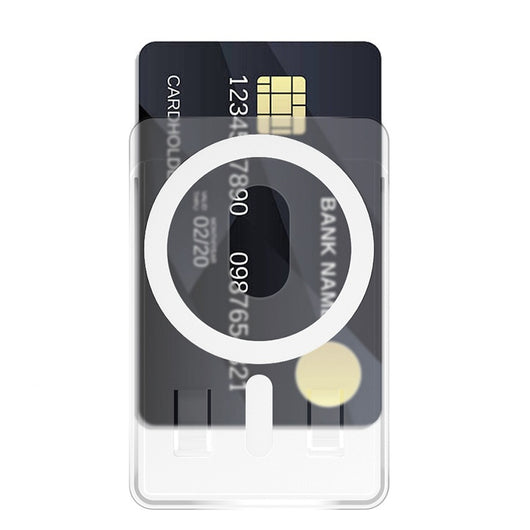 Funda Magnética Transparente para Teléfono con Soporte de Tarjetas - Image 10