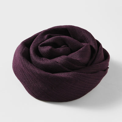 Pañuelo de Algodón y Lino Artístico de Color Sólido para Mujer - Image 38