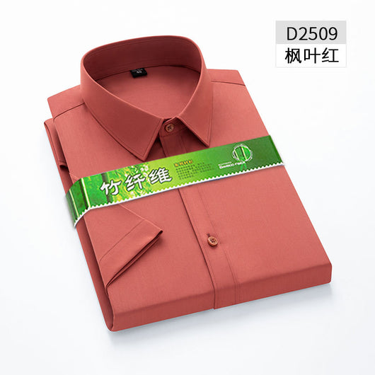 Camisa de Trabajo Casual Ejecutiva en Fibra de Bambú para Hombre - Image 11