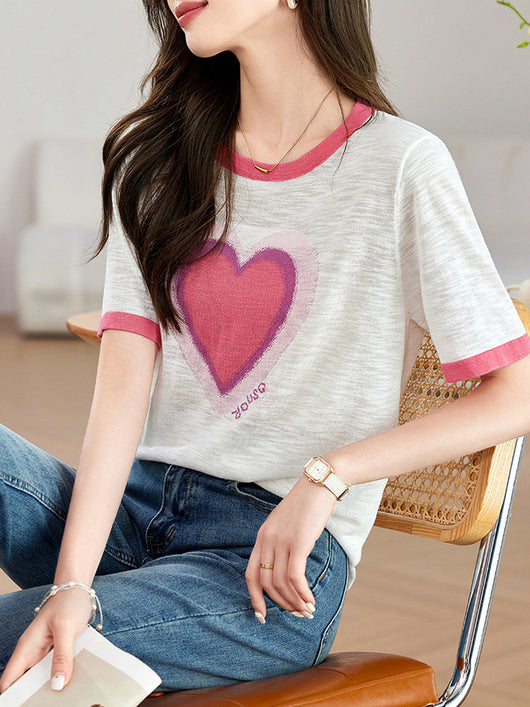 Camiseta Ligera Transpirable Fashion Love - Playera Básica Cómoda - Image 8
