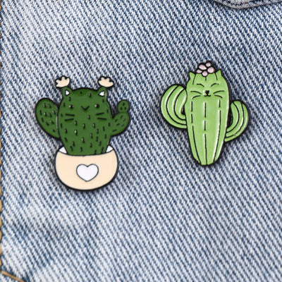 Broche Serie Cactus Creativo Cartoon - Image 2